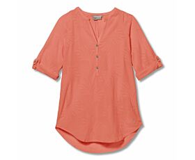 Royal Robbins Oasis Tunic II 3/4 Sleeve Shirt Dames Light Coral S