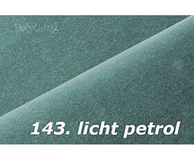 Kussenhoes velours 35 x 50 cm #143 licht petrol